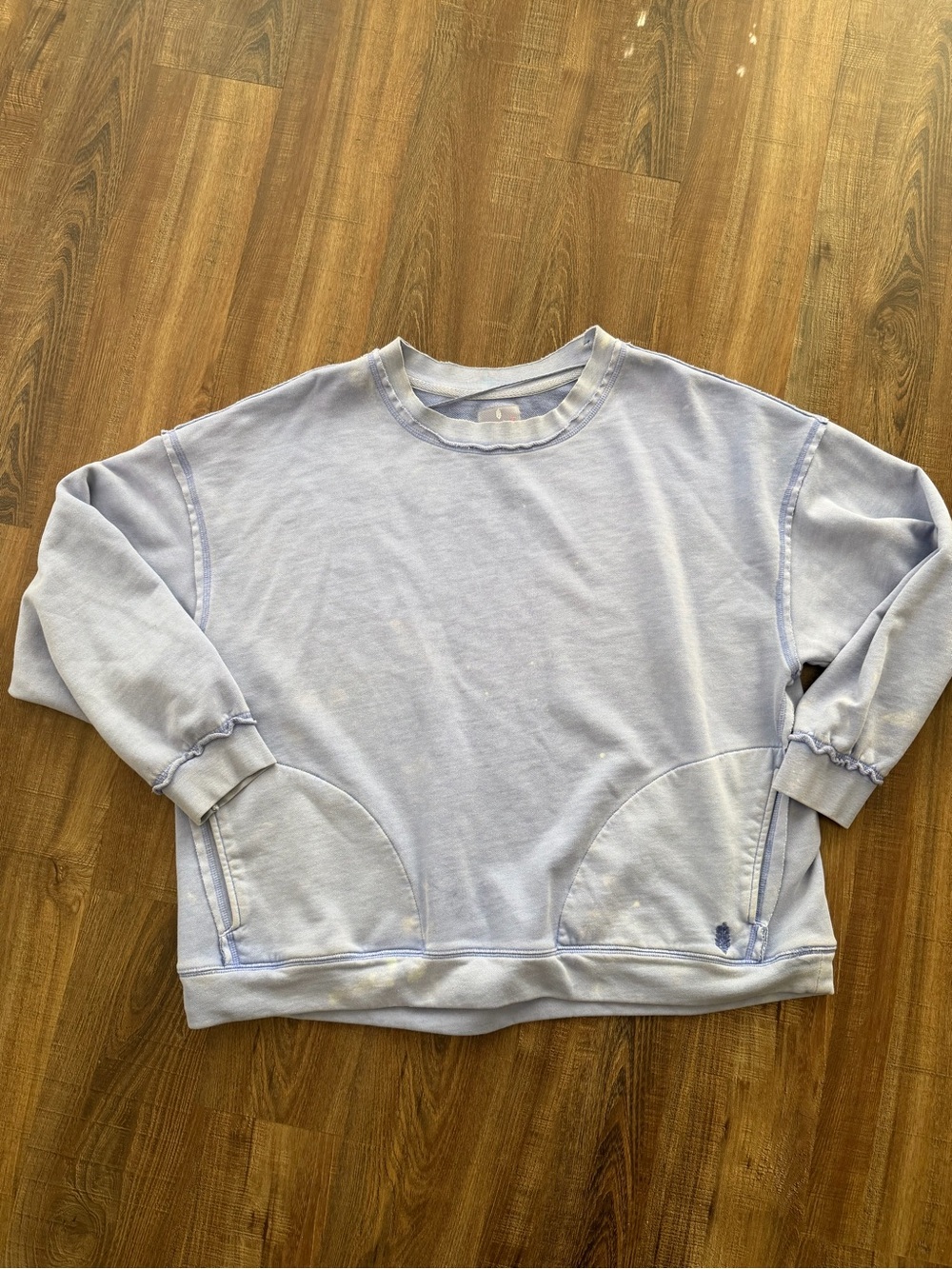 Free People Movement Light Lavender Women's Crewneck Sweatshirt Size L